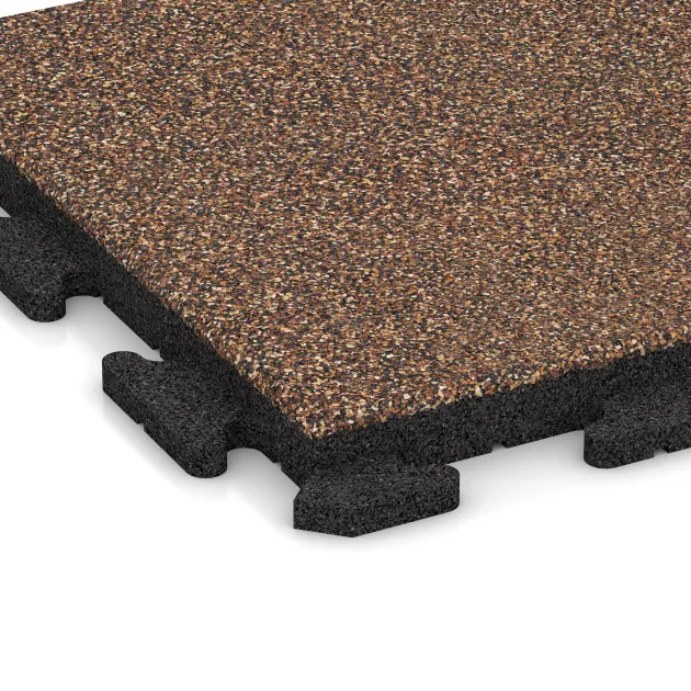 Detailaufnahme der Randausprägung von WARCO-Produkt 1302, Paving slab, Format 500 x 500 x 40 mm, Farbe Café con leche.