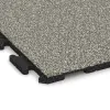 Detailaufnahme der Randausprägung von WARCO-Produkt 1572, Playground flooring, Format 1000 x 1000 x 30 mm, Farbe Granito claro.