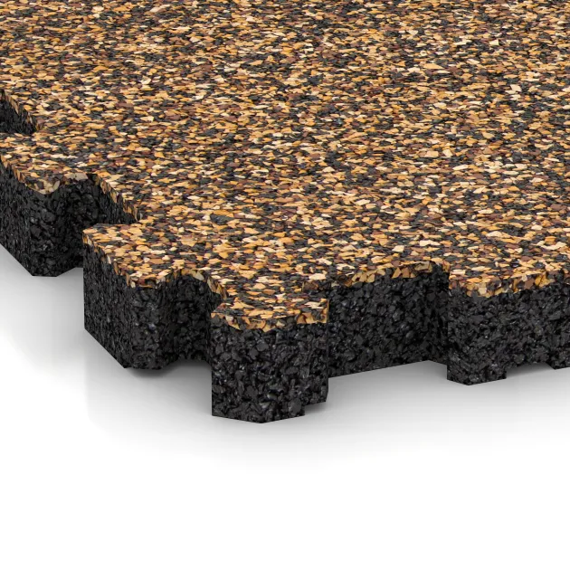 Detailaufnahme der Randausprägung von WARCO-Produkt 5235, Baldosa borde piscina sin juntas, Format 306 x 306 x 30 mm, Farbe Marruecos.