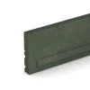 Detailaufnahme der Randausprägung von WARCO-Produkt 3786, Bordillo elástico, Format 100 × 5 × 25 cm, Farbe Verde hierba.