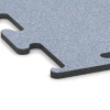 Detailaufnahme der Randausprägung von WARCO-Produkt 6148, Fitness Performance Elite Pavimento Deportivo, Format 100 x 100 x 1,5 cm | 1,00 m², Farbe Gris niebla.