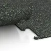 Detailaufnahme der Randausprägung von WARCO-Produkt 3767, Pavimento Fitness Performance Elite, Format , Farbe Verde ligeramente moteado.