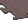 Detailaufnahme der Randausprägung von WARCO-Produkt 6153, Pavimento Fitness Performance Elite, Format 50 x 50 x 1,5 cm | 0,25 m², Farbe Rojo Mineral.