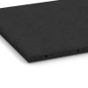 Detailaufnahme der Randausprägung von WARCO-Produkt 6127, Loseta amortiguadora 95 cm, Format 50 x 50 x 3 cm | 0,25 m², Farbe Antracita.