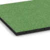Detailaufnahme der Randausprägung von WARCO-Produkt 6129, Loseta amortiguadora 95 cm, Format 50 x 50 x 3 cm | 0,25 m², Farbe Verde tilo.