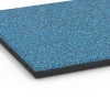 Detailaufnahme der Randausprägung von WARCO-Produkt 6420, Loseta amortiguadora – 90 cm, Format 50 x 50 x 3 cm | 0,25 m², Farbe Atlántico.