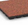 Detailaufnahme der Randausprägung von WARCO-Produkt 6435, Loseta amortiguadora – 160 cm, Format 50 x 50 x 4,8 cm, Farbe Etna.
