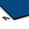 Detailaufnahme der Randausprägung von WARCO-Produkt 6250, Loseta de terraza – 3 cm, Format 50 x 50 x 3 cm, Farbe Azul cielo.