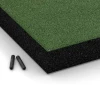 Detailaufnahme der Randausprägung von WARCO-Produkt 6207, Baldosas amortiguadoras, Format 50 x 50 x 8 cm, Farbe Verde hierba.