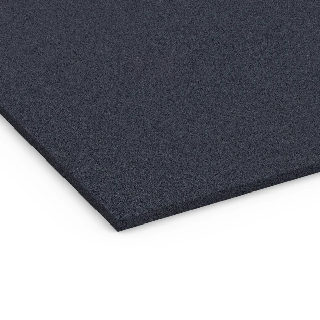 Detailaufnahme der Randausprägung von WARCO-Produkt 6176, Fitness Performance Elite Suelo de Entrenamiento, Format 100 × 100 × 2 cm, Farbe Antracita.