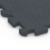 Detailaufnahme der Randausprägung von WARCO-Produkt 6992, Losetas de caucho para gimnasio, Format 50 x 50 x 3 cm | 0,25 m², Farbe Gris pizarra.