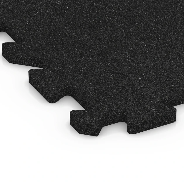 Detailaufnahme der Randausprägung von WARCO-Produkt 6409, Baldosa para balcón, Format 50 x 50 x 2 cm | 0,25 m², Farbe Antracita.