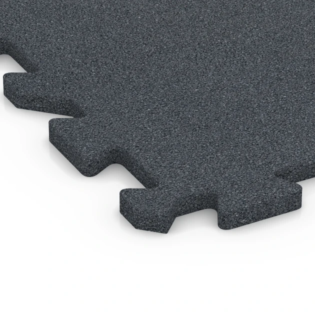 Detailaufnahme der Randausprägung von WARCO-Produkt 6412, Baldosa para balcón, Format 50 x 50 x 2 cm | 0,25 m², Farbe Gris pizarra.