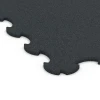 Detailaufnahme der Randausprägung von WARCO-Produkt 6376, Esterilla Protectora Fitness, Format 102,5 x 102,5 x 1,5 cm | 1,05 m², Farbe Antracita.