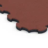 Detailaufnahme der Randausprägung von WARCO-Produkt 6392, , Format 102,5 x 102,5 x 3 cm | 1,05 m², Farbe Rojo ladrillo.