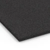 Detailaufnahme der Randausprägung von WARCO-Produkt 6379, Loseta de caucho para cuadras, Format 100 x 100 x 3 cm | 1,00 m², Farbe Antracita.