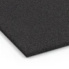 Detailaufnahme der Randausprägung von WARCO-Produkt 6381, Loseta de caucho para cuadras, Format 100 x 50 x 3 cm | 0,50 m², Farbe Antracita.