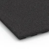 Detailaufnahme der Randausprägung von WARCO-Produkt 6385, Loseta de caucho para cuadras Confort, Format 100 x 50 x 4 cm | 0,50 m², Farbe Antracita.