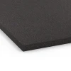Detailaufnahme der Randausprägung von WARCO-Produkt 6660, Loseta de base Cl. 2, Format 104 x 104 x 2,7 cm, Farbe Antracita.