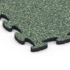 Detailaufnahme der Randausprägung von WARCO-Produkt 6780, Esterilla de gimnasio, Format 44,6 x 44,6 x 1,8 cm, Farbe Césped inglés.