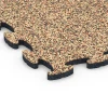 Detailaufnahme der Randausprägung von WARCO-Produkt 6799, Pavimento agility canino, Format 44,6 x 44,6 x 1,8 cm, Farbe Terracota.