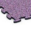Detailaufnahme der Randausprägung von WARCO-Produkt 6801, Pavimento agility canino, Format 44,6 x 44,6 x 1,8 cm, Farbe Lavanda.