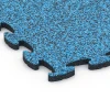 Detailaufnahme der Randausprägung von WARCO-Produkt 6830, Fitness Active suelo, Format 44,6 x 44,6 x 1,8 cm, Farbe Atlantico.
