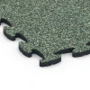 Detailaufnahme der Randausprägung von WARCO-Produkt 6897, Pavimento agility canino indoor, Format 44,6 x 44,6 x 1,8 cm, Farbe Césped inglés.