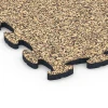 Detailaufnahme der Randausprägung von WARCO-Produkt 6903, Pavimento agility canino indoor, Format 44,6 x 44,6 x 1,8 cm, Farbe Rattan.