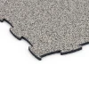 Detailaufnahme der Randausprägung von WARCO-Produkt 6806, Pavimento agility canino, Format 97,1 x 97,1 × 1,8 cm, Farbe Granito gris.