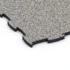 Detailaufnahme der Randausprägung von WARCO-Produkt 6851, Fitness Active suelo, Format 97,1 x 97,1 x 2,8 cm, Farbe Granito gris.