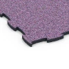 Detailaufnahme der Randausprägung von WARCO-Produkt 6855, Fitness Active suelo, Format 97,1 x 97,1 x 2,8 cm, Farbe Lavanda.