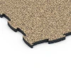 Detailaufnahme der Randausprägung von WARCO-Produkt 6858, Fitness Active suelo, Format 97,1 x 97,1 x 2,8 cm, Farbe Rattan.
