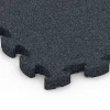 Detailaufnahme der Randausprägung von WARCO-Produkt 6958, Fitness Premium suelo deportivo, Format 28,9 x 28,9 x 1,8 cm, Farbe Antracita.