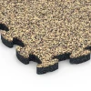 Detailaufnahme der Randausprägung von WARCO-Produkt 6822, Loseta efecto piedra encajable, Format 28,9 x 28,9 x 1,8 cm, Farbe Rattan.
