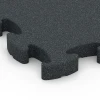Detailaufnahme der Randausprägung von WARCO-Produkt 6967, Fitness Premium suelo técnico, Format 45,9 x 45,9 x 2,8 cm, Farbe Antracita.