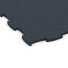 Detailaufnahme der Randausprägung von WARCO-Produkt 6962, Fitness Premium suelo deportivo, Format 99 x 99 x 1,8 cm, Farbe Antracita.