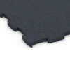 Detailaufnahme der Randausprägung von WARCO-Produkt 6963, Fitness Premium suelo deportivo, Format 99 x 99 x 2,8 cm, Farbe Antracita.