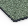 Detailaufnahme der Randausprägung von WARCO-Produkt 7134, Suelo de gimnasio para exterior, Format 60 x 60 x 3 cm | 0,36 m², Farbe Césped inglés.