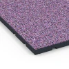 Detailaufnahme der Randausprägung von WARCO-Produkt 7137, Suelo de gimnasio para exterior, Format 60 x 60 x 3 cm | 0,36 m², Farbe Lavanda.
