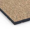 Detailaufnahme der Randausprägung von WARCO-Produkt 7144, Suelo de gimnasio para exterior, Format 60 x 60 x 4 cm | 0,36 m², Farbe Terracota.
