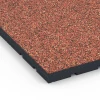 Detailaufnahme der Randausprägung von WARCO-Produkt 7145, Suelo de gimnasio para exterior, Format 60 x 60 x 4 cm | 0,36 m², Farbe Etna.