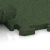 Großaufnahme vom Verbindungssystem von WARCO-Boden 2817 - Baldosa base piscina im Farbdesign Verde hierba. Abmessungen 500 x 500 x 30 mm.