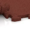 Großaufnahme vom Verbindungssystem von WARCO-Boden 3355 - Loseta polivalente para perros im Farbdesign Rojo ladrillo. Abmessungen 100 x 100 x 3 cm | 1,00 m².
