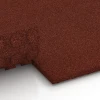 Großaufnahme vom Verbindungssystem von WARCO-Boden 6645 -  im Farbdesign Rojo ladrillo. Abmessungen 100 x 50 x 3 cm.