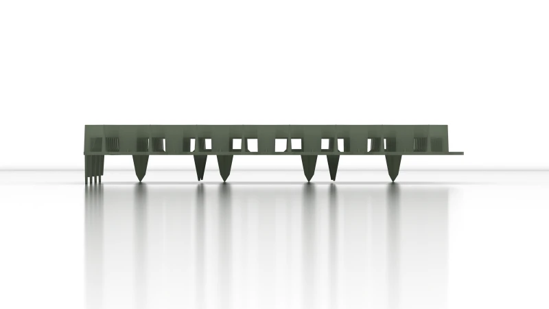 Espinas o clavos de anclaje