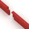 Großaufnahme vom Verbindungssystem von WARCO-Boden 4286 - Rodapié im Farbdesign Rosa. Abmessungen 750 x 80 x 20 mm.