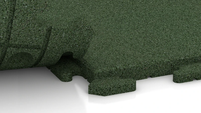 Encaje puzzle oculto con bisel redondeado