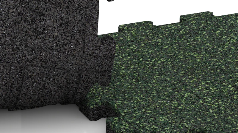 Encaje puzzle recortado sin bisel