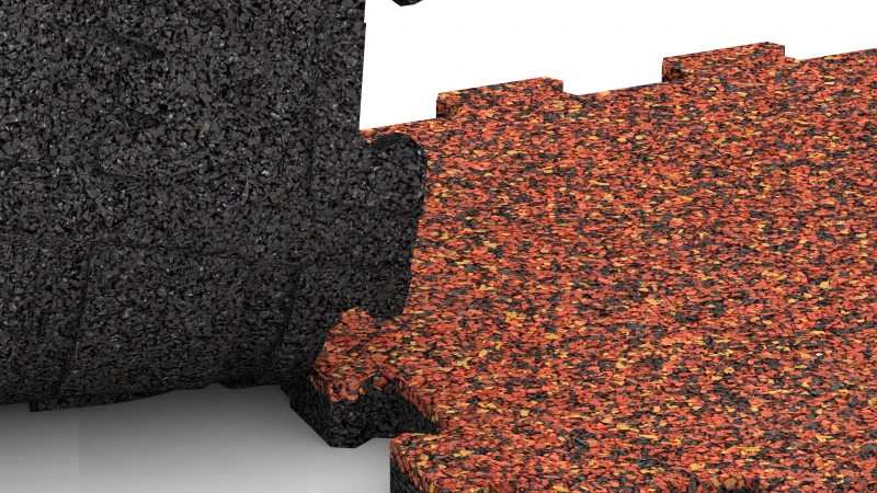 Encaje puzzle recortado sin bisel